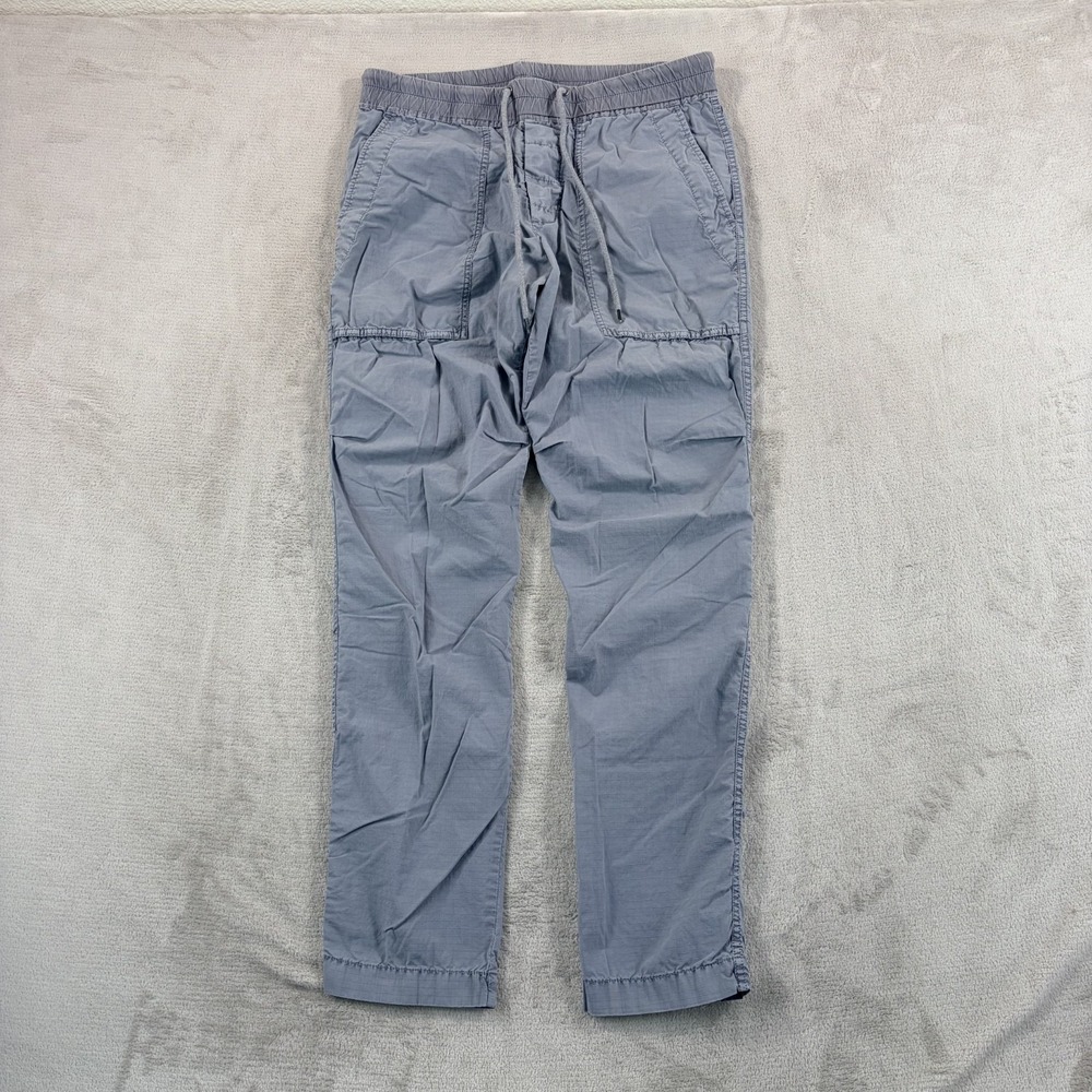 James Perse RipStop Utility Pants in Grey Men Small 1 (32x30.5) Drawstring